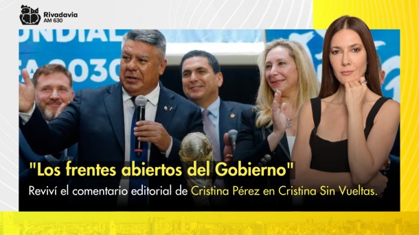 "Los frentes abiertos del Gobierno"