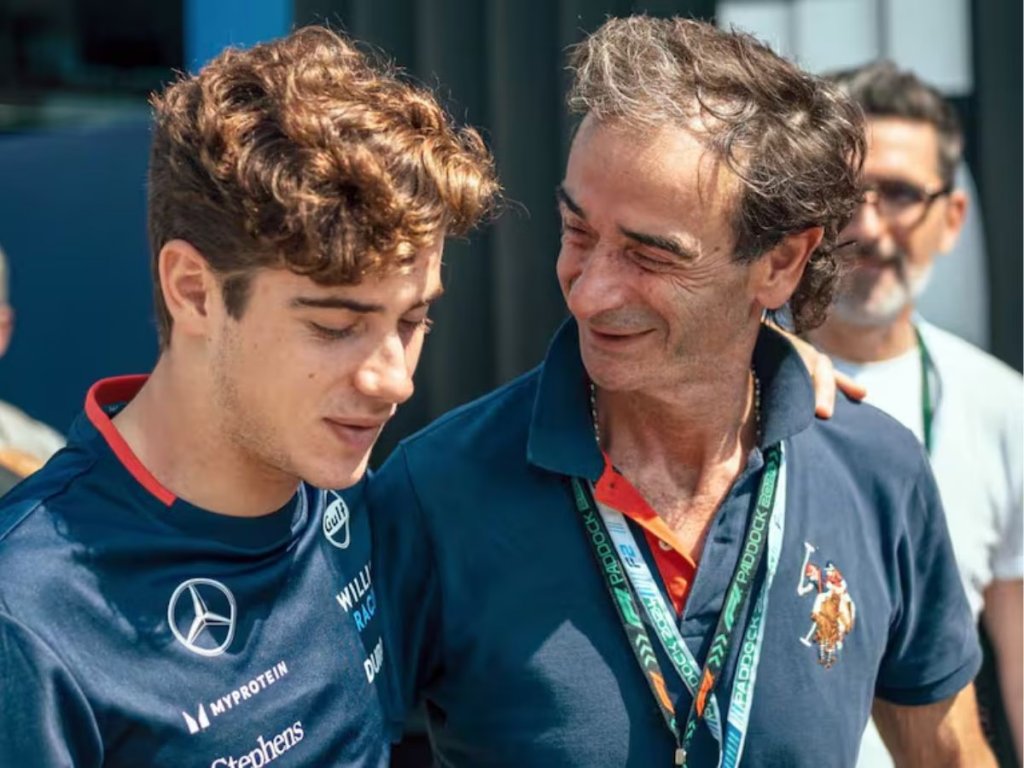 Aníbal Colapinto: &quot;Saber que el argentino que está en la F1 es mi hijo me explota el pecho de orgullo&quot;