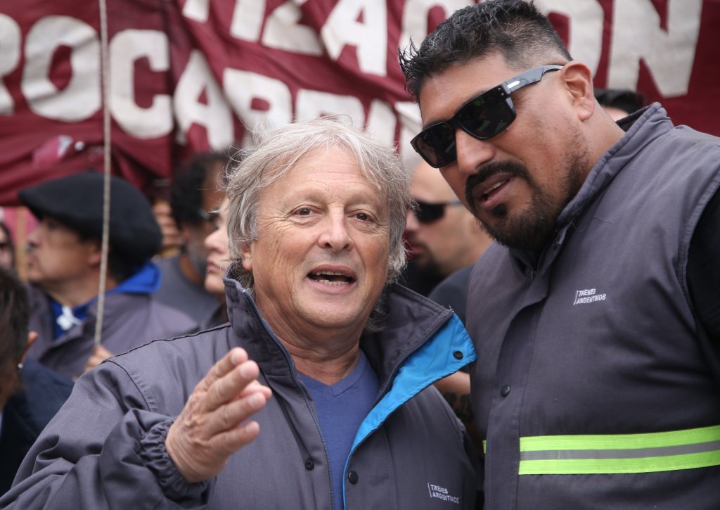 El Pollo Sobrero advirtió por un posible nuevo paro: &quot;Ante el primer despido en el ferrocarril nosotros vamos a reaccionar&quot;