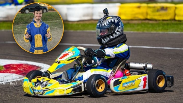 La conmovedora historia de Lucas Tomasi: el primer piloto con síndrome de Down en competir en el karting nacional