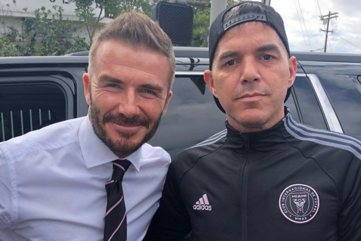 "Cachito" Cascardo cant&oacute; la versi&oacute;n de "Muchachos" del Inter de Miami