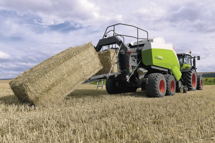 Los beneficios de los megafardos de alfalfa