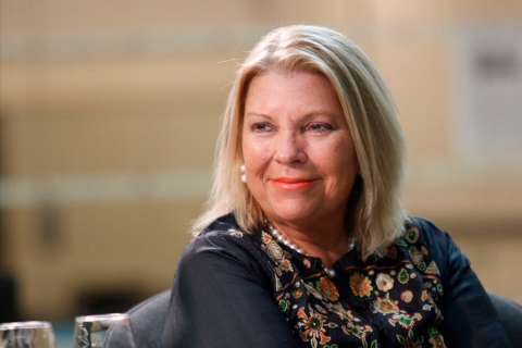 Elisa Carrió: "Voy a ser candidata para cubrir a Vidal"