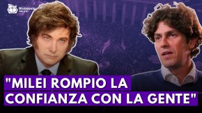 Martín Lousteau apuntó contra Milei: “Milei rompió la confianza con los mercados y con la gente”