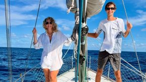 Conoc&eacute; la historia de Paula y Carlos, la pareja cordobesa que recorre el mundo en un velero