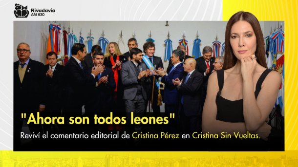 "Ahora son todos leones"