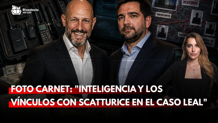 Foto Carnet:  "Inteligencia y los v&iacute;nculos con Scatturice en el caso leal"