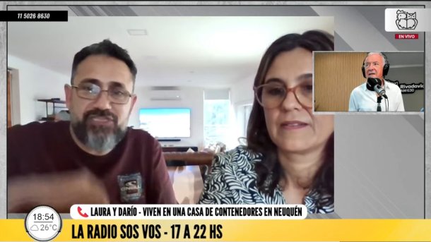 Son de Neuquén y construyeron una hermosa casa hecha de contenedores