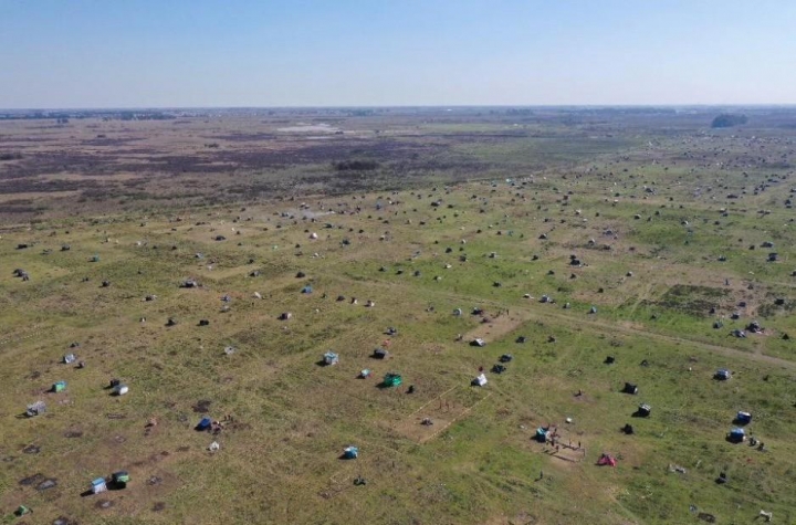 La Justicia ordena el desalojo de las tierras tomadas en Guernica