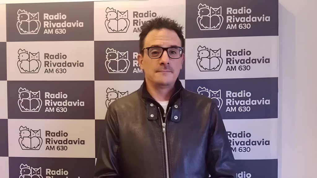 La visita del Analista político Jorge Giacobbe en el piso de Radio Rivadavia