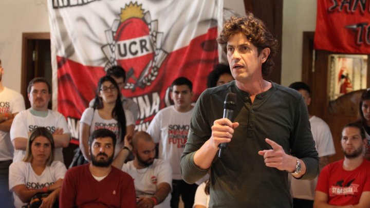 Mart&iacute;n Lousteau: "Soy radical pero me siento candidato de Juntos por el Cambio"