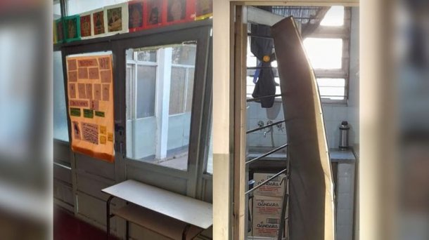 Bronca por la inseguridad: robaron tres veces en doce días en una escuela de Pergamino