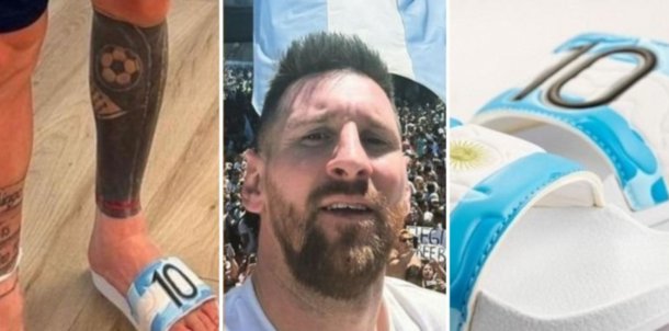 La historia de la pyme que fabrica las ojotas que usa Lionel Messi