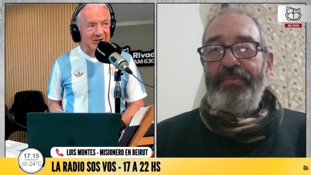 El cura argentino que está misionando en medio de la guerra en Medio Oriente