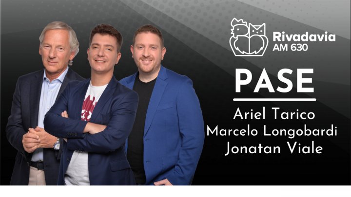 El humor de Tarico en el pase entre Marcelo Longobardi y Lucas Morando