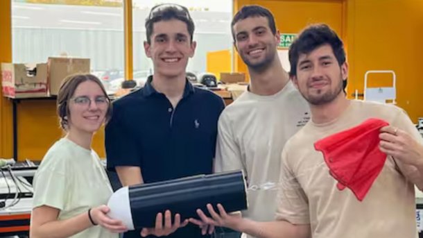 Santino Agosti: "Estudiantes argentinos competirán en la NASA con un satélite de última generación del tamaño de una gaseosa"