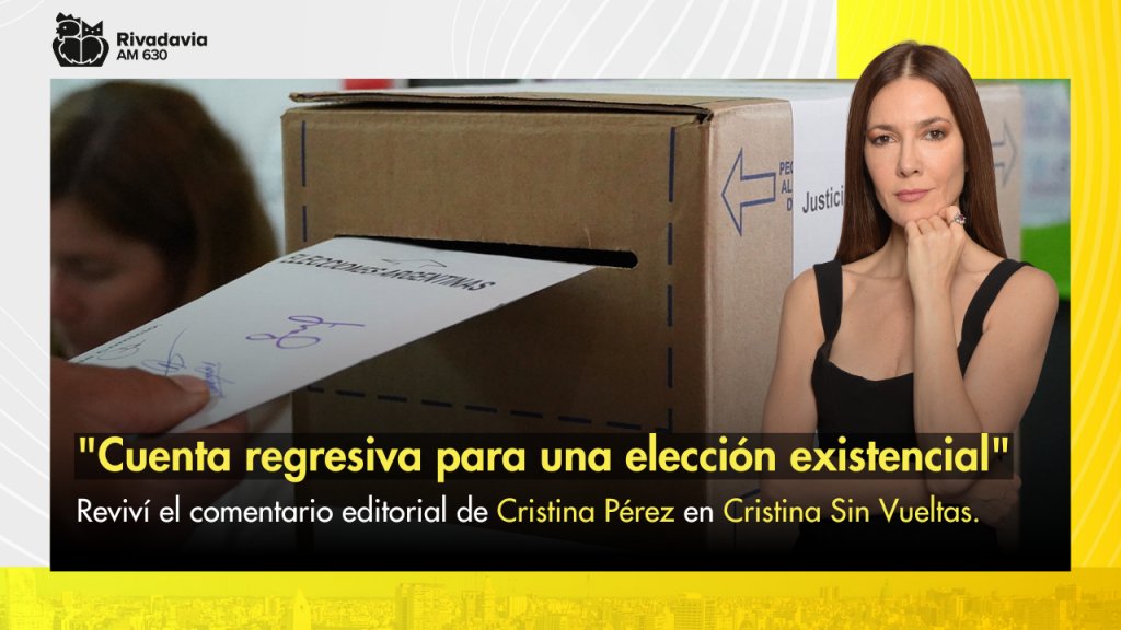 &quot;Cuenta regresiva para una elección existencial&quot;