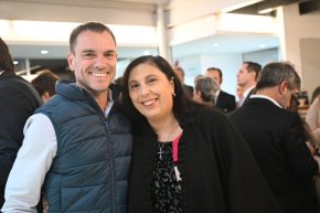Paula Oliveto y Fernando Sánchez en Radio Rivadavia