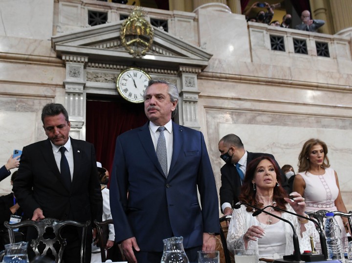 Los puntos principales del discurso de Alberto Fern&aacute;ndez