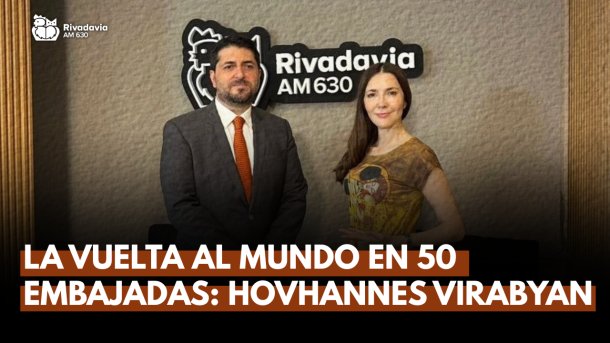 La vuelta al mundo en 50 embajadas: Hovhannes Virabyan de Armenia