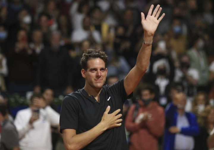 Del Potro, entre lágrimas por su retiro: &quot;Cumplí todos mis sueños en el tenis y me voy tranquilo conmigo mismo&quot;