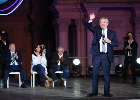 Alberto Fernández sobre el FMI: "Tranquila Cristina, no vamos a negociar nada que signifique poner en compromiso el crecimiento"