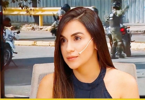 Gabriela Avendaño se refirió al Gobierno de Venezuela y aseguró que "esto lo llevan a cabo hace 20 años"