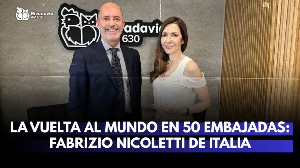 La vuelta al mundo en 50 embajadas: Fabrizio Nicoletti de Italia
