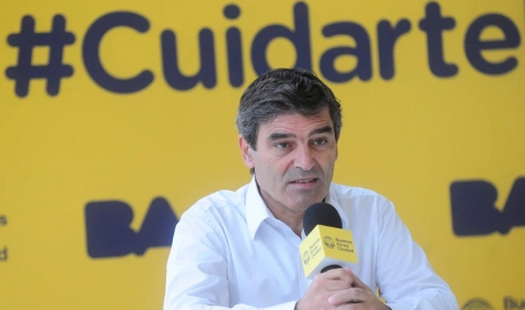 Quirós: "El crecimiento de la curva en la Ciudad es muy pequeño"
