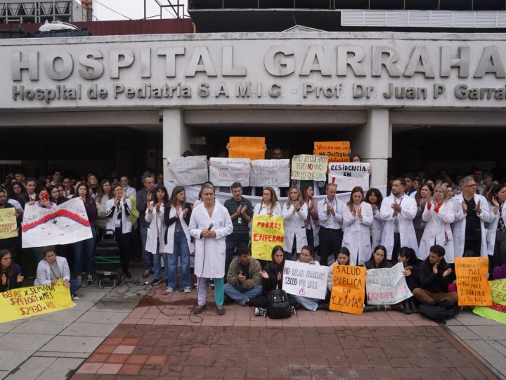 Pedro Núñez sobre el paro en el Hospital Garrahan: &quot;Para nosotros es tremendo pero no encontramos salida&quot;