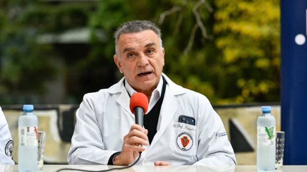 Los jugadores de la Selección Argentina donaron camisetas al Hospital de Clínicas