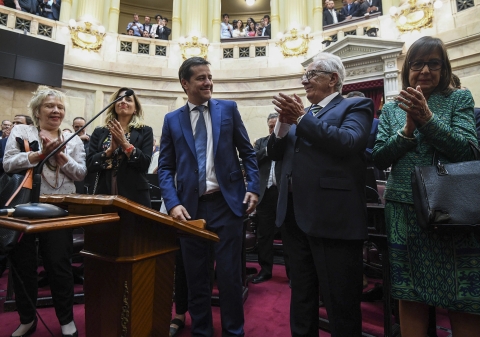 Mariano Recalde: "El impuesto a los ricos es una buena decisión"
