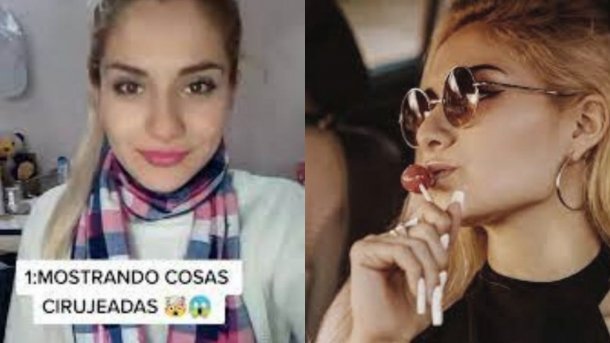 La tiktoker que se muestra saliendo a "cirujear" y triunfa en las redes