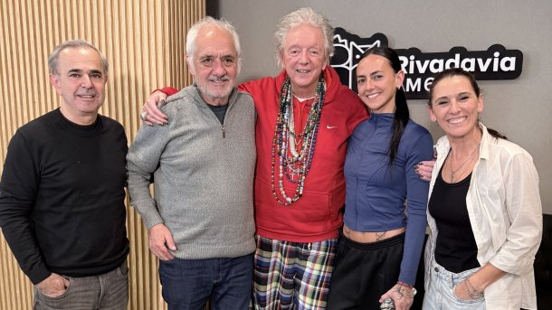 Pepe Cibrián vino a hablar de su carrera artística al piso de Radio Rivadavia