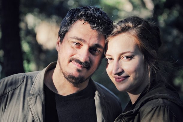 Victoria Birchner y Franco Luciani vinieron a tocar en vivo a Radio Rivadavia