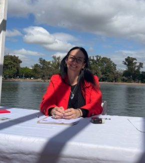 Carmen Giangrossi: "Me gusta hacer del acto jur&iacute;dico un momento especial"