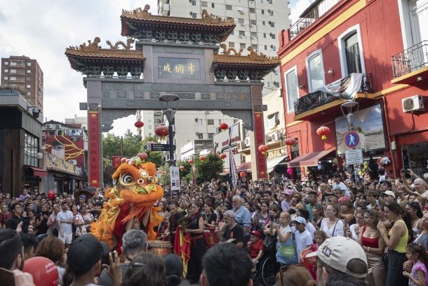 Se celebró el año nuevo chino en el barrio de Belgrano y La Radio Sos Vos estuvo ahí