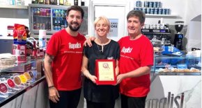 Una heladería argentina en Bari, Italia, que innova con los sabores