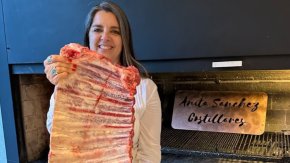 Anita S&aacute;nchez: "Prender el fuego y la parrilla es un don que me dej&oacute; mi mam&aacute;"