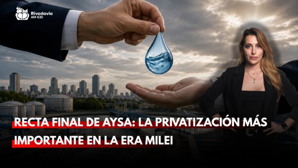 Recta final de AYSA: la privatización más importante en la era Milei