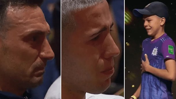El niño de 12 años que hizo emocionar a la selección Argentina