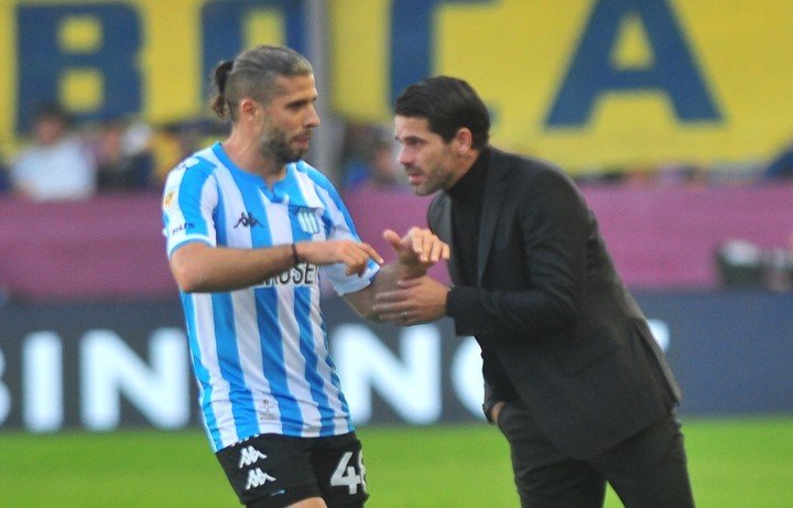 Emiliano Insúa: &quot;Gago es uno de los mejores entrenadores que tuve en mi carrera&quot;