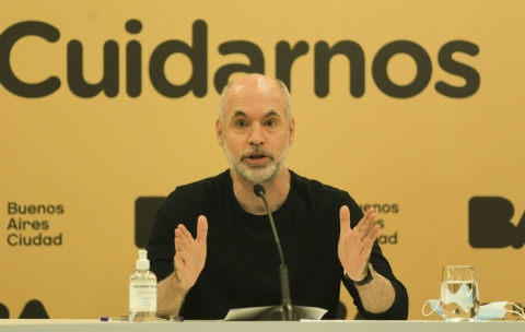 Horacio Rodríguez Larreta: "El nivel de contagios en las escuelas es igual o menor que en la ciudad"