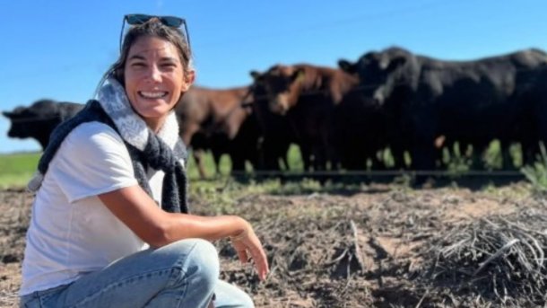 Martina Berg: "Crecí en Estados Unidos, en Argentina aprendí todo sobre el campo"