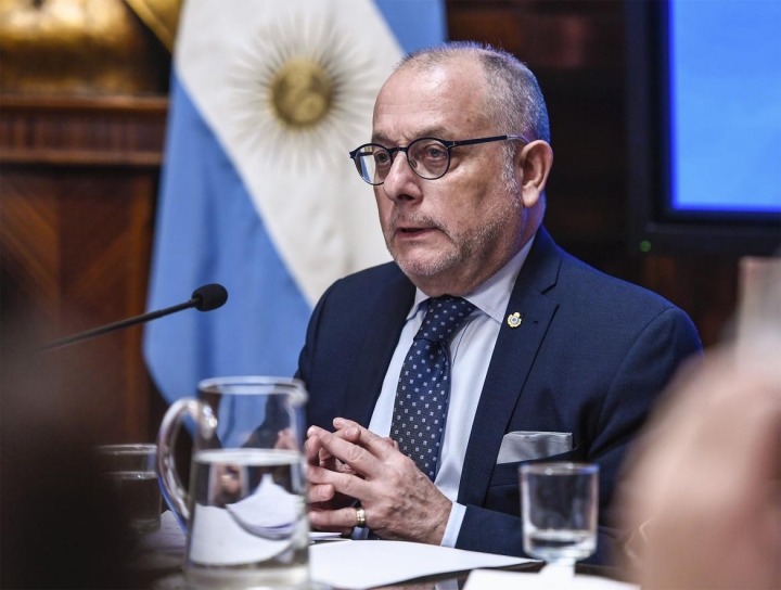 Jorge Faurie: “La cancillería no intervino en el envío de ningún tipo de material a Bolivia”