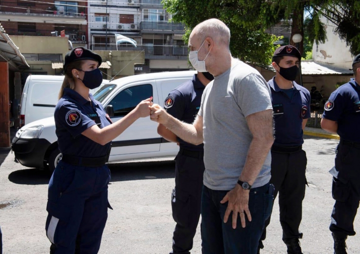 Horacio Rodríguez Larreta tiene coronavirus