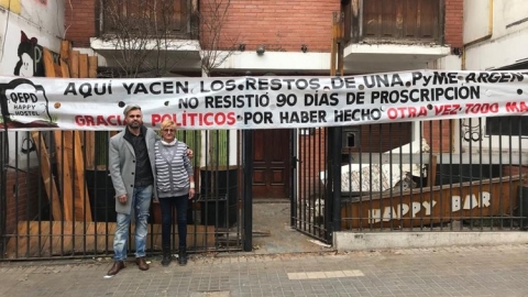 Gabriel González: "No sé qué voy a hacer ahora que cerré el hostel"