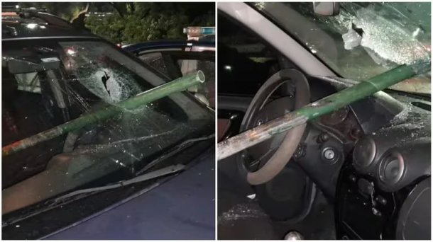 Iba al trabajo y le tiraron un caño sobre el auto: "Quisiera saber si fue un potencial asesino o si fue un accidente"