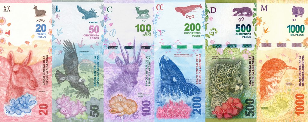 ¿Por qué los billetes con próceres salen más que los que tienen animales?