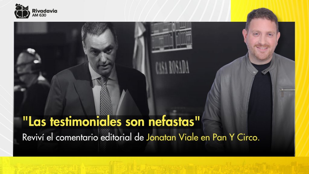 &quot;Las testimoniales son nefastas&quot;